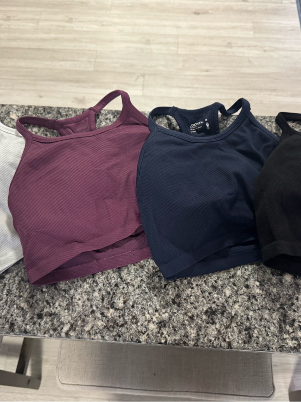 Jockey sports bras women’s medium